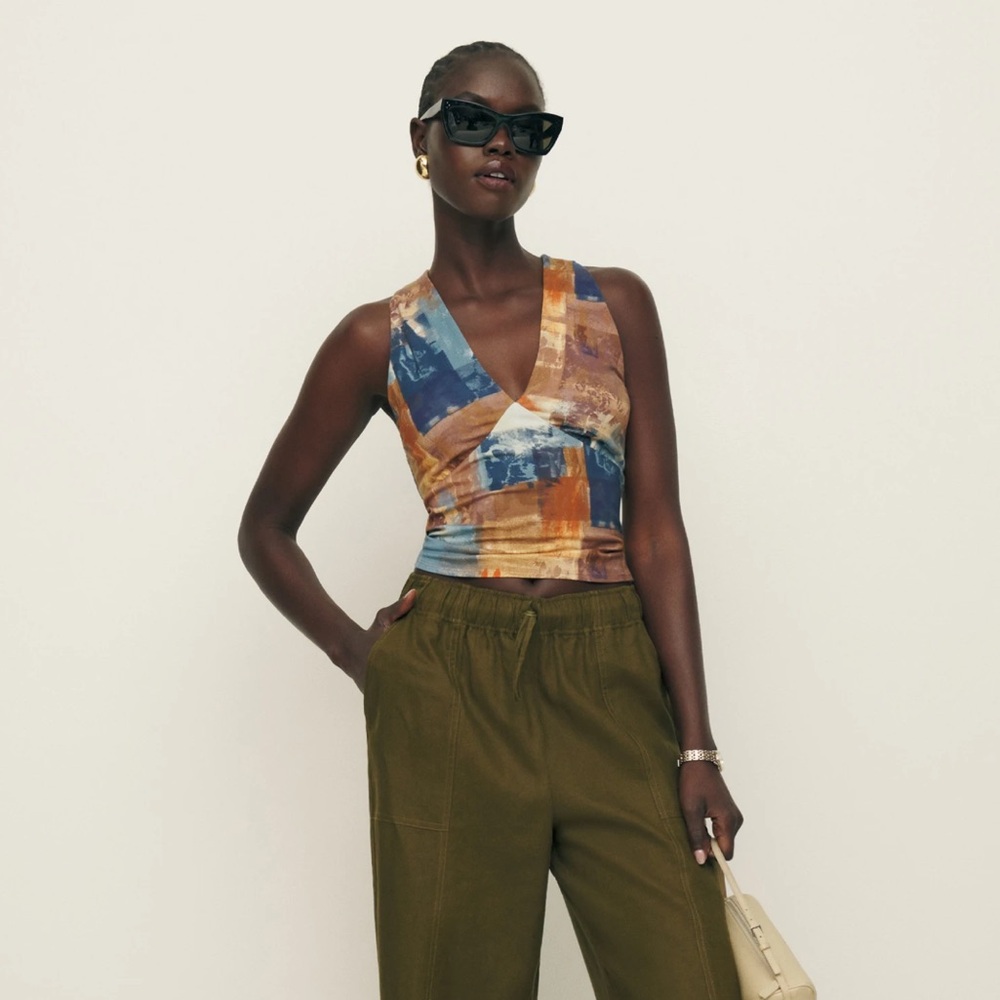 Reformation Bowie knit top